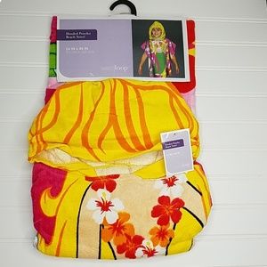 West Loop Mermaid Hooded Beach Towel 42x48"